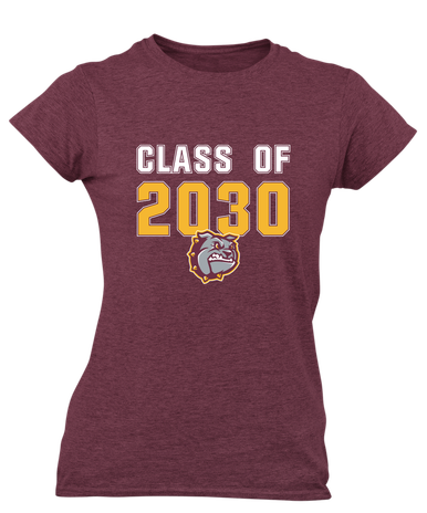 St. Cloud Bulldogs Class of 2030 Women's Premium SS T-Shirt