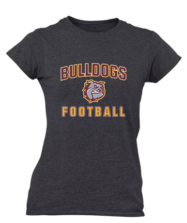 St. Cloud Bulldogs Football #1 Women's Premium SS T-Shirt