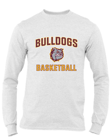 St. Cloud Bulldogs Basketball #1 Men's LS T-Shirt