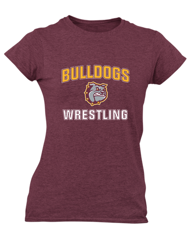 St. Cloud Bulldogs Wrestling Women's Premium SS T-Shirt