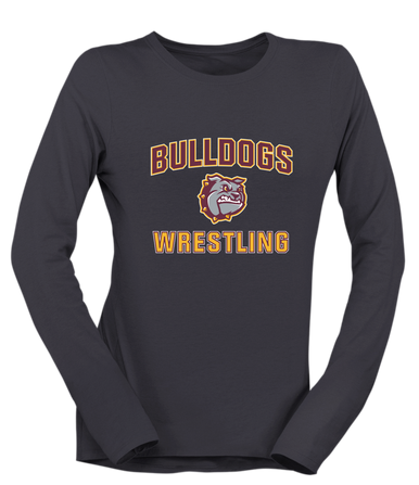 St. Cloud Bulldogs Wrestling Women's Premium LS T-Shirt