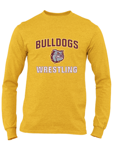 St. Cloud Bulldogs Wrestling Men's LS T-Shirt