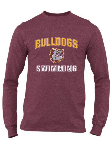 St. Cloud Bulldogs Swimming Men's LS T-Shirt