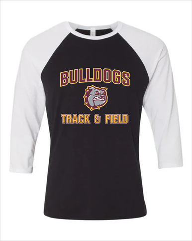 St. Cloud Bulldogs Track & Field Women's Baseball T-Shirt