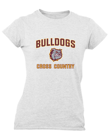St. Cloud Bulldogs Cross Country Women's Premium SS T-Shirt