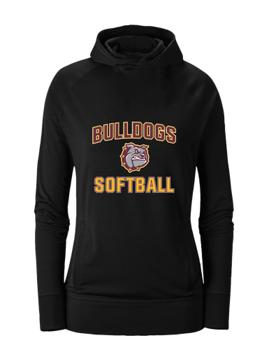 St. Cloud Bulldogs Softball #1 Women's Hoodie