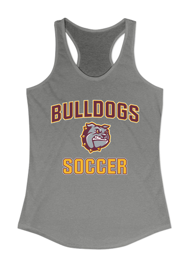 St. Cloud Bulldogs Soccer #1 Women's Tank Top