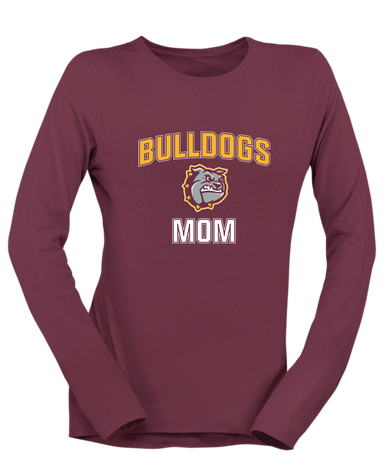 St. Cloud Bulldogs Mom Women's LS T-Shirt