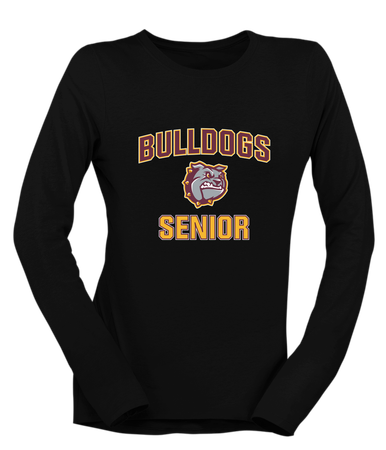 St. Cloud Bulldogs Senior #1 Women's LS T-Shirt