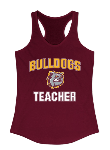 St. Cloud Bulldogs Teacher Women's Tank Top