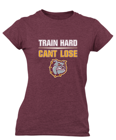 St. Cloud Bulldogs Train Hard, Can't Lose Women's Premium SS T-Shirt