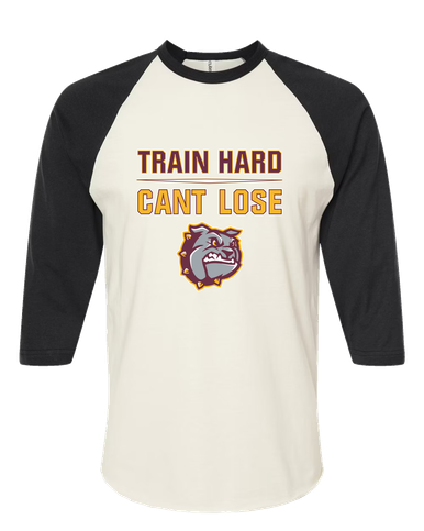 St. Cloud Bulldogs Train Hard, Can't Lose Women's Baseball T-Shirt