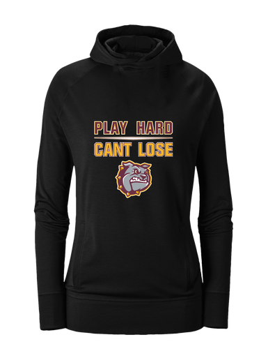 St. Cloud Bulldogs Play Hard, Can't Lose Women's Hoodie