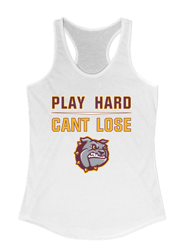St. Cloud Bulldogs Play Hard, Can't Lose Women's Tank Top