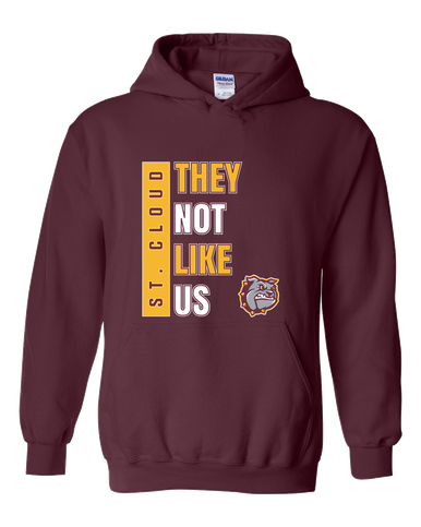 St. Cloud Bulldogs They Not Like Us #1 Men's Hoodie