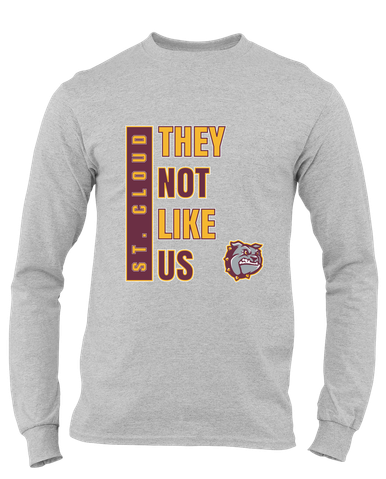 St. Cloud Bulldogs They Not Like Us #1 Men's Premium LS T-Shirt