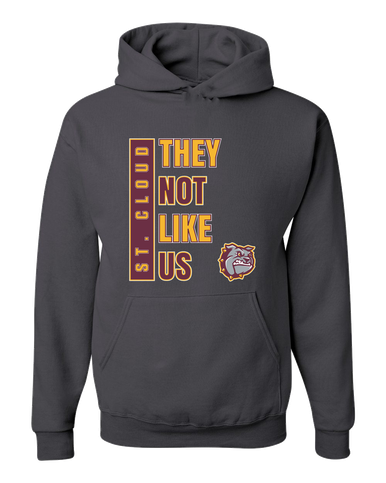 St. Cloud Bulldogs They Not Like Us #1 Men's Premium Hoodie
