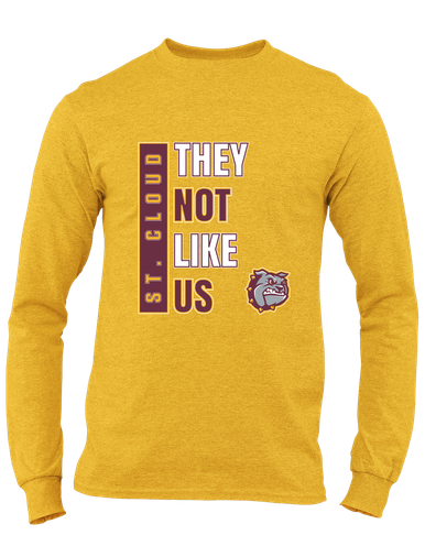 St. Cloud Bulldogs They Not Like Us #1 Men's LS T-Shirt