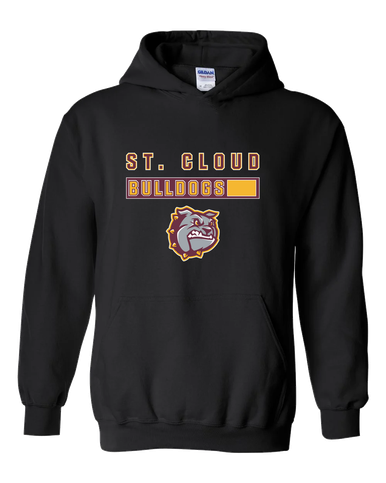 St. Cloud Bulldogs Mascot #7 Men's Hoodie