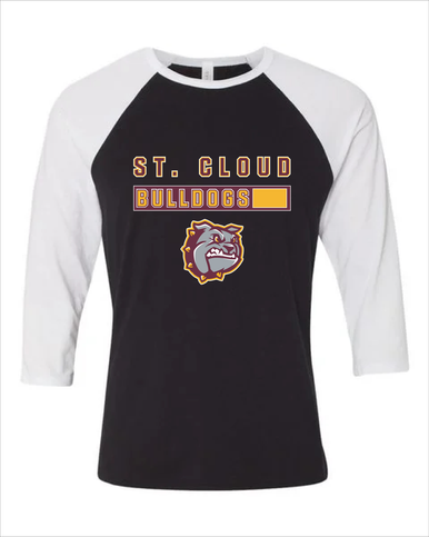 St. Cloud Bulldogs Mascot #7 Men's Baseball T-Shirt