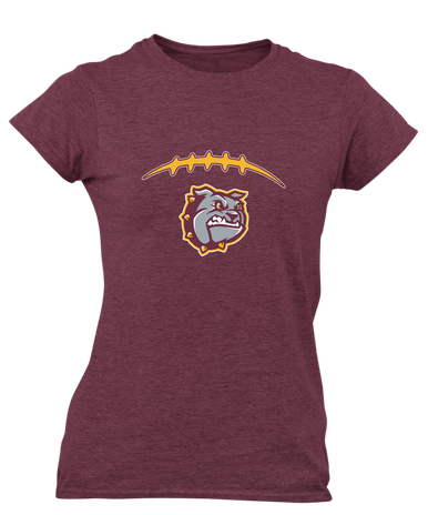 St. Cloud Bulldogs Football #2 Women's Premium SS T-Shirt