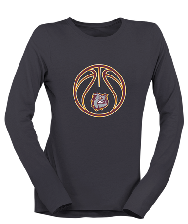 St. Cloud Bulldogs Basketball #2 Women's LS T-Shirt