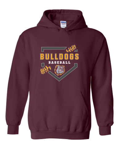 St. Cloud Bulldogs Baseball #2 Men's Hoodie