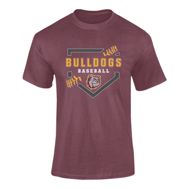 St. Cloud Bulldogs Baseball #2 Men's SS T-Shirt