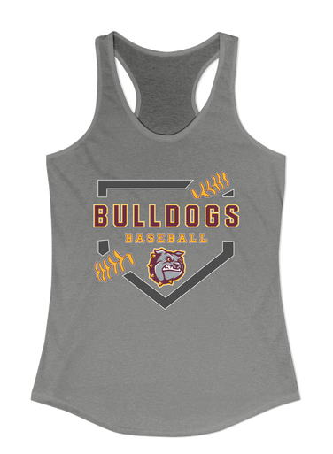 St. Cloud Bulldogs Baseball #2 Women's Tank Top