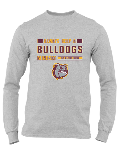 St. Cloud Bulldogs Mindset Men's Premium LS T-Shirt