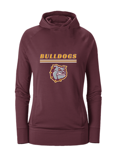 St. Cloud Bulldogs Mascot #8 Women's Hoodie