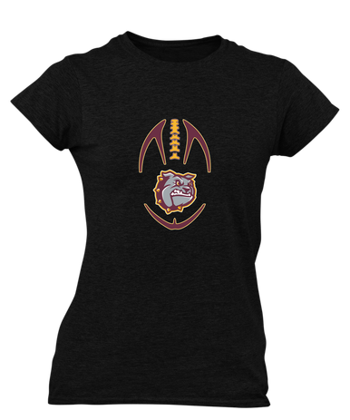 St. Cloud Bulldogs Football #4 Women's Premium SS T-Shirt
