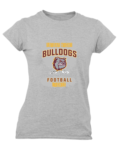 St. Cloud Bulldogs Football #6 Women's SS T-Shirt