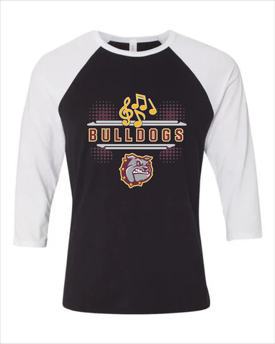 St. Cloud Bulldogs Band # 3 Men's Baseball T-Shirt
