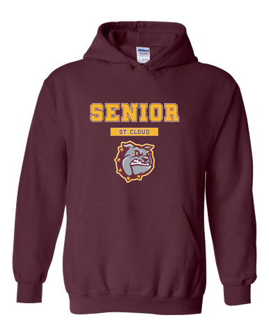 St. Cloud Bulldogs Senior #2 Men's Hoodie