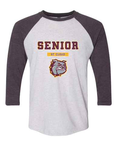 St. Cloud Bulldogs Senior #2 Women's Baseball T-Shirt