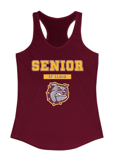 St. Cloud Bulldogs Senior #2 Women's Tank Top