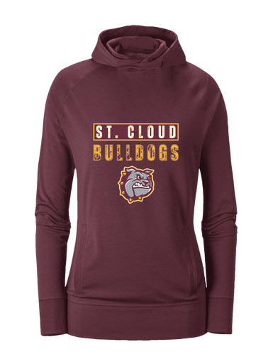 St. Cloud Bulldogs Mascot #9 Women's Hoodie