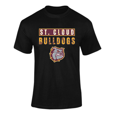 St. Cloud Bulldogs Mascot #9 Men's SS T-Shirt