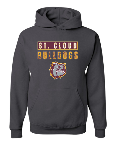 St. Cloud Bulldogs Mascot #9 Men's Premium Hoodie