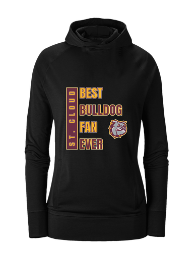 St. Cloud Bulldogs Best Bulldog Fan Women's Hoodie