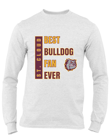 St. Cloud Bulldogs Best Bulldog Fan Men's Premium LS T-Shirt