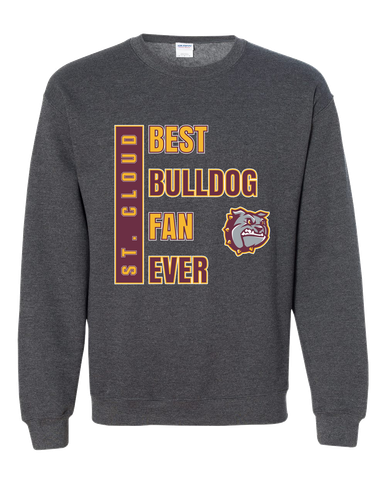 St. Cloud Bulldogs Best Bulldog Fan Men's Sweatshirt
