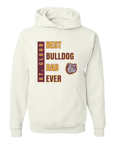 St. Cloud Bulldogs Best Bulldog Dad Men's Premium Hoodie