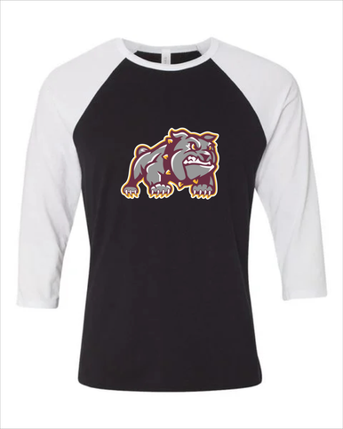 St. Cloud Bulldogs Mascot Mascot #1 Women's Baseball T-Shirt