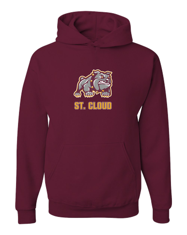 St. Cloud Bulldogs Mascot Mascot #2 Men's Premium Hoodie