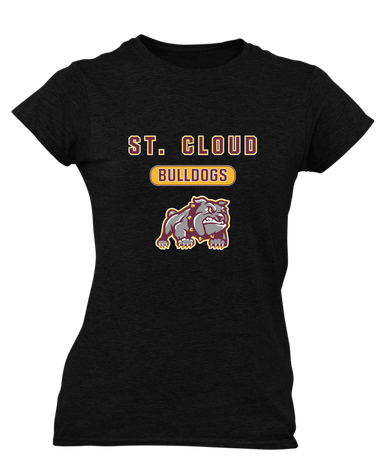 St. Cloud Bulldogs Mascot Mascot #3 Women's Premium SS T-Shirt