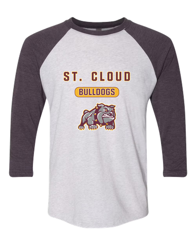 St. Cloud Bulldogs Mascot Mascot #3 Men's Baseball T-Shirt