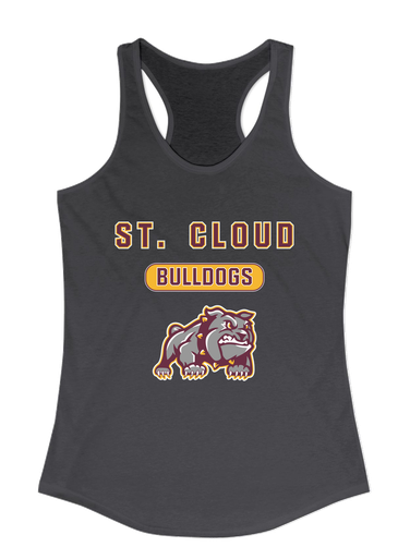 St. Cloud Bulldogs Mascot Mascot #3 Women's Tank Top