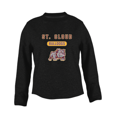 St. Cloud Bulldogs Mascot Mascot #3 Women's Sweatshirt